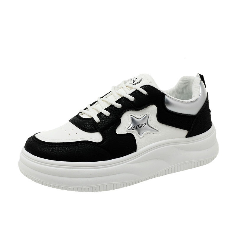 Ddmysports S New White Spring And Summer Breathable Women S Thick Soled Eight Increasing Casual Board Shoes Sports Wear Resistant Trendy OUTDOOR