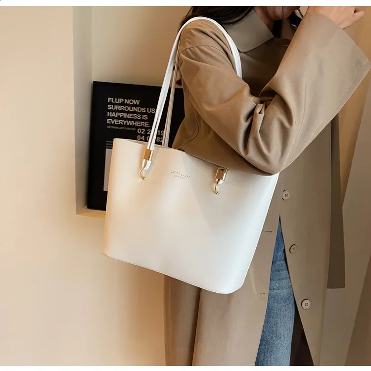 Large Capacity Armpit Bag Womens Trendy Tote Bridal Wedding Shoulder For Work Shopping Daily 240828