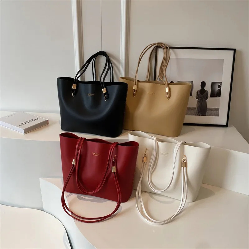 Large Capacity Armpit Bag Womens Trendy Tote Bridal Wedding Shoulder For Work Shopping Daily 240828