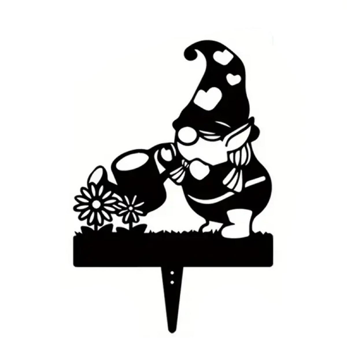 Gnome Metal Decorative Garden Gnome Metal Patio Art Lovely Gnome Patio Decorations