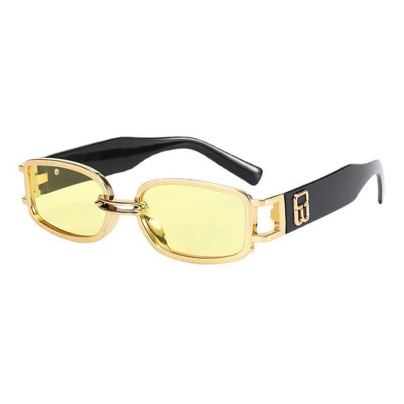 New Fashion Vintage Sunglasses Women Men Brand Designer Retro Rectangle Sun Glasses Female male Popular Colorful Square Eyewear Y240827