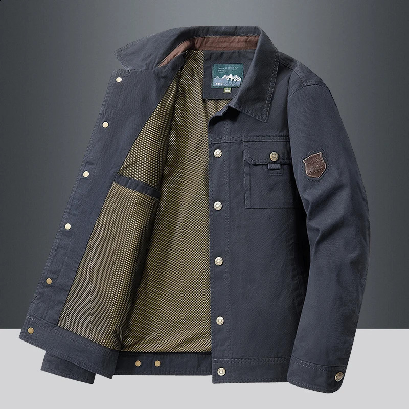 Product jacket autumn mens casual windproof fashion bomber baseball camping clothing 240827