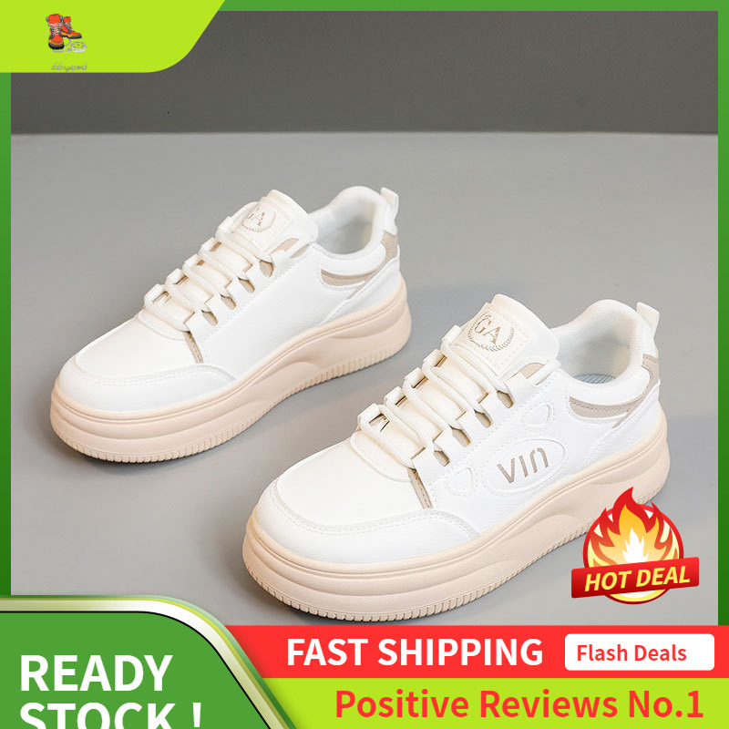 Ddmysports S New Breathable White Summer And Autumn Board Shoes Casual Height Increasing Thick Sole Grinding Trend Korean Version Wear Resistant OUTDO
