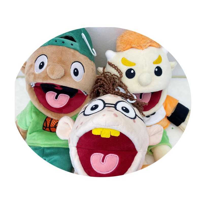 Boy Jeffy Hand Puppet Coby Junior Joseph Plush Doll Toy Stuffed Figurine with Movable Mouth for Play House Kids Birthday GiftsXJ240827