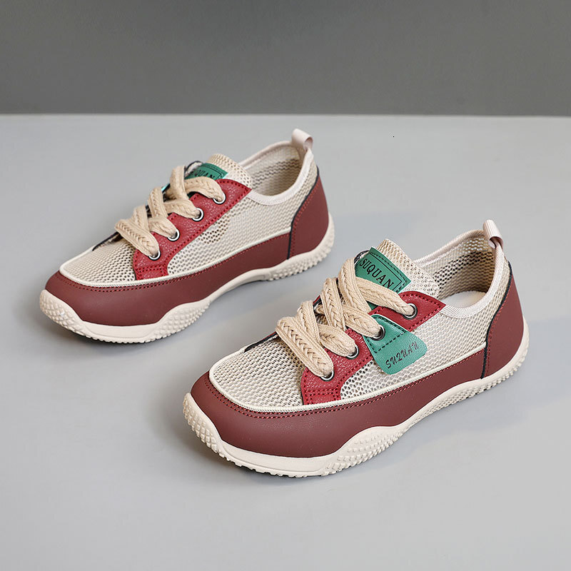 Ddmysports K New For Women Hollow Summer Mesh Height Increasing Trend Casual Shoes Breathable Sports OUTDOOR