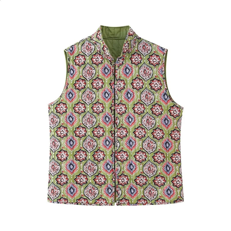Womens vest spring reversible bedding womens casual chic womens vest 240828
