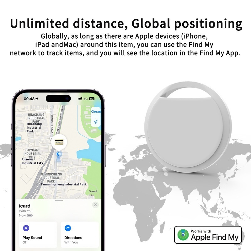 My Find AirTag for Apple Device Bluetooth Pet Tracking Intelligent Anti Loss Locator