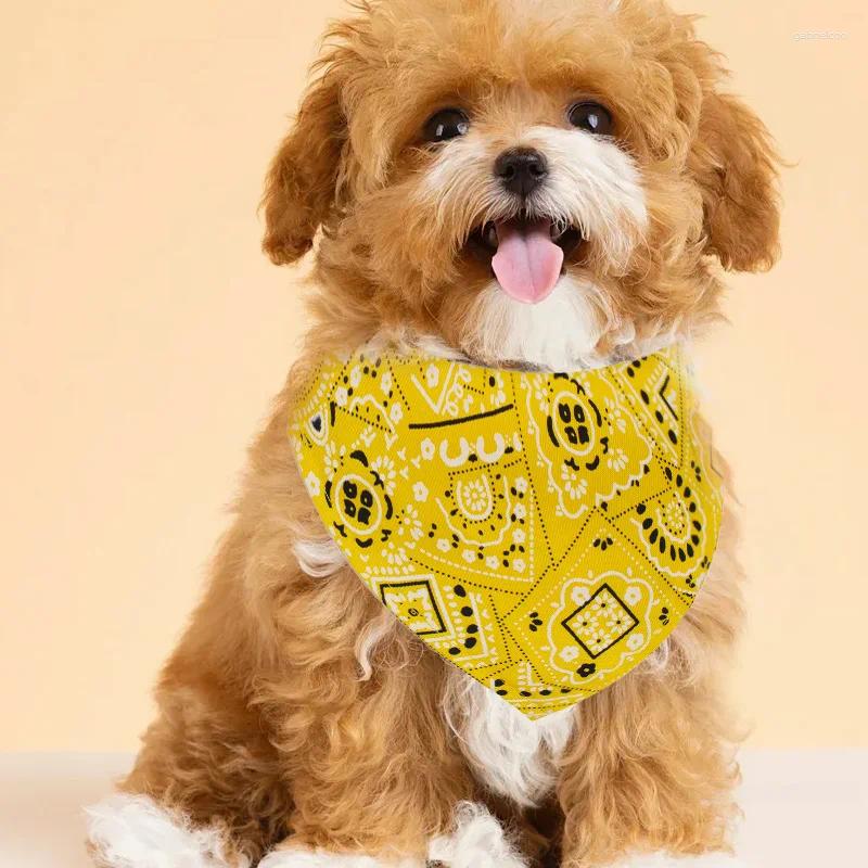 Dog Apparel 1PC Pet Triangle Scarf Collar Drool Towel Bib Cat Small