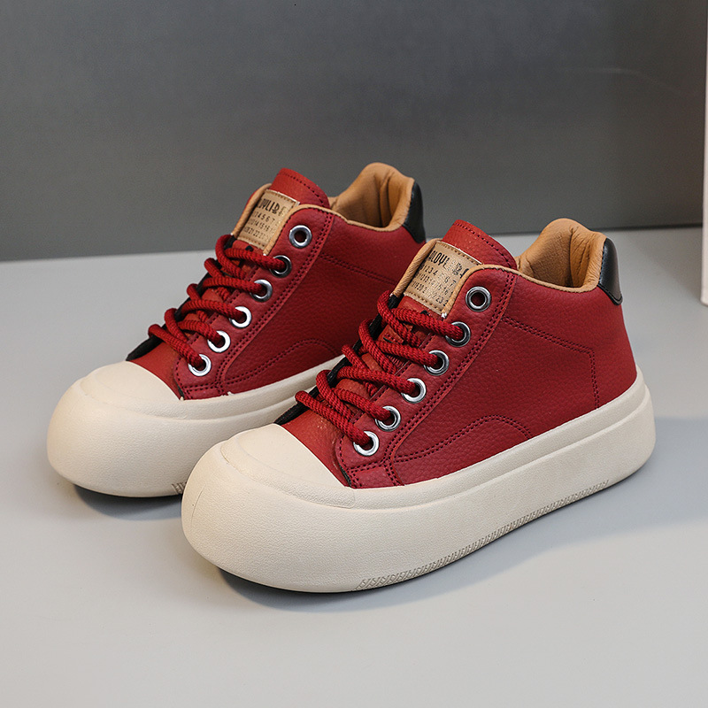 Ddmysports ZY New Simple Casual Women S Spring And Autumn Korean Edition Breathable Board Shoes With Elevated Thick Sole Versatile Solid Color OUTDOOR
