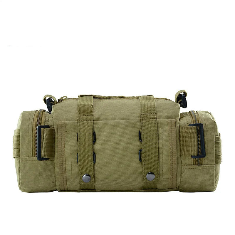 Men Tactical Molle Waist Pack Military Waist Bag Mochilas Fanny Pack Outdoor Camping Hiking Pouch 3P Chest Bag Wallet Belt Bags 240828