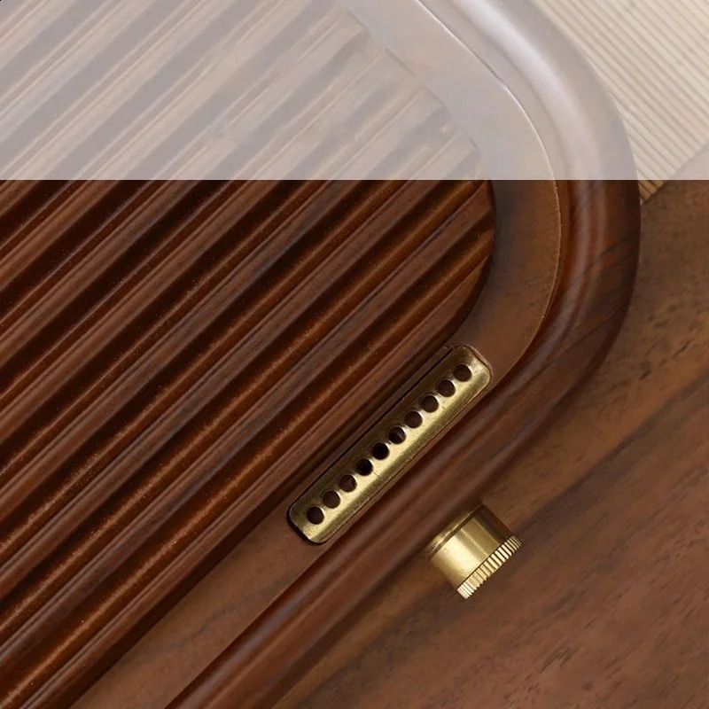 GIANXI Natural Bamboo Tea Tray Wooden Tray Retro Storage Drainage Tea Tray Chinese Kung Fu Tea Tray 240828