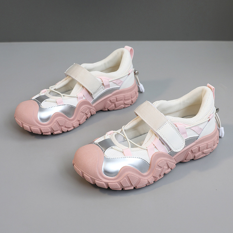 Ddmysports BR New Women S Summer Ollow Mesh Elevated Trendy Breathable Casual Sports Shoes OUTDOOR