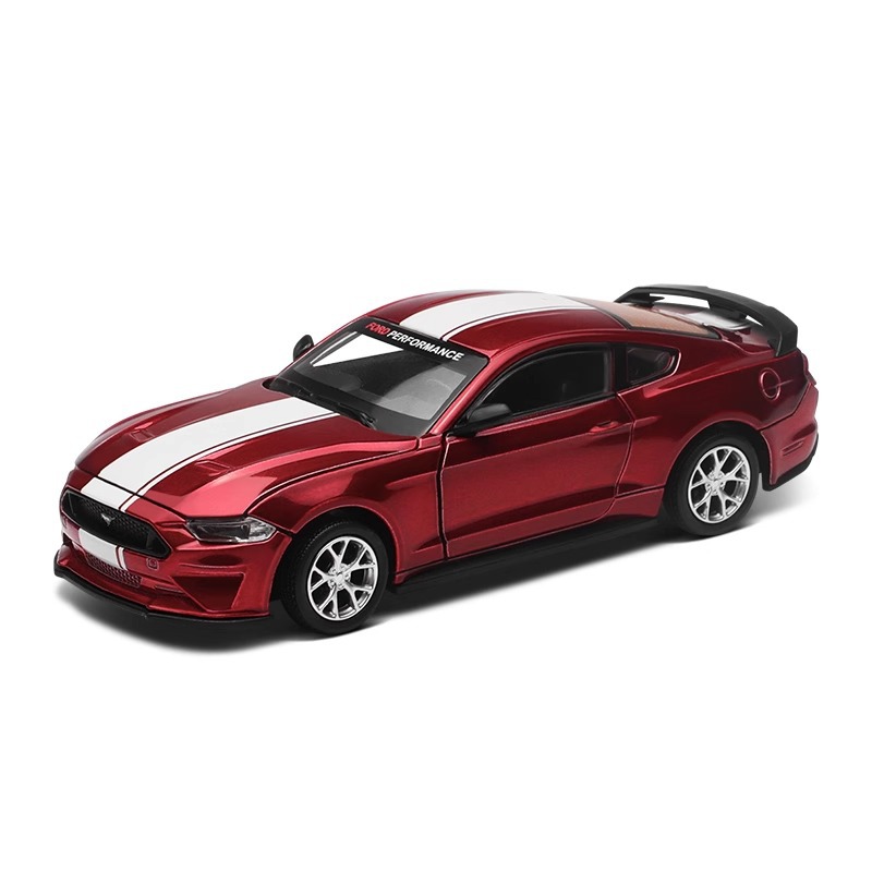 CCA 1:42 alloy classic Ford Mustang GT Race Sports Car Modification DIY Car Model Metal Model Children's toy gifts