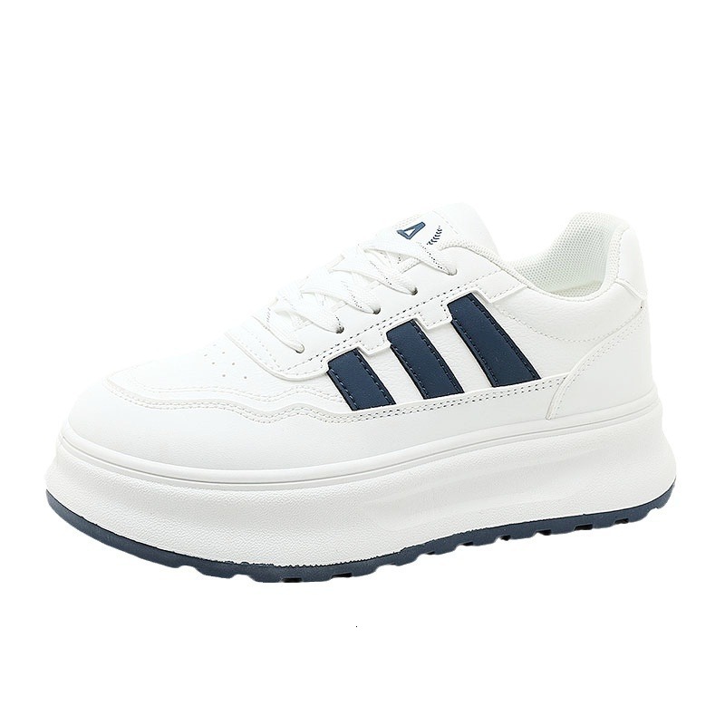 Ddmysports ZY New Breathable White Summer And Autumn Casual Thick Soled Board Shoes Increase Eight Wear Resistant Korean Edition OUTDOOR