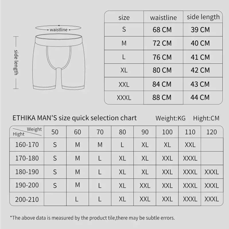 Underpants 1PC Men Underwear Men Boxer Cueca Male Panties Lingerie Sexy Underpants Boxershorts Boxerbriefs Plus Size Boxer Briefs Y240828Z0UO