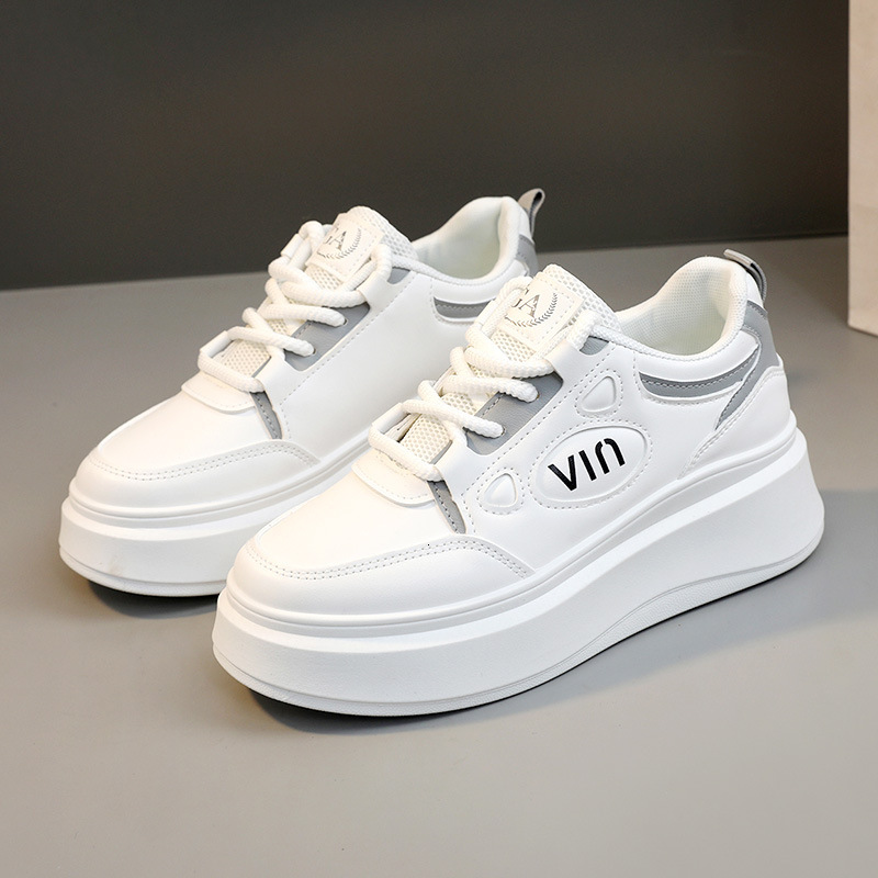 Ddmysports S New Colored Casual Board Autumn Fashion Breathable Shoes Increase Thick Sole Student Korean Edition Trend OUTDOOR
