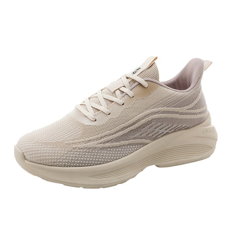 Ddmysports VRD New Summer Fly Woven Casual Women S Height Increasing Breathable Sports Running Shoes Trendy OUTDOOR