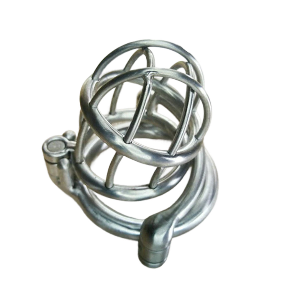Chastity Devices Male Bird Cages Steel Stainless Cbt Dual Locking Screw And Permanent New Design Customizable Chastity Cage