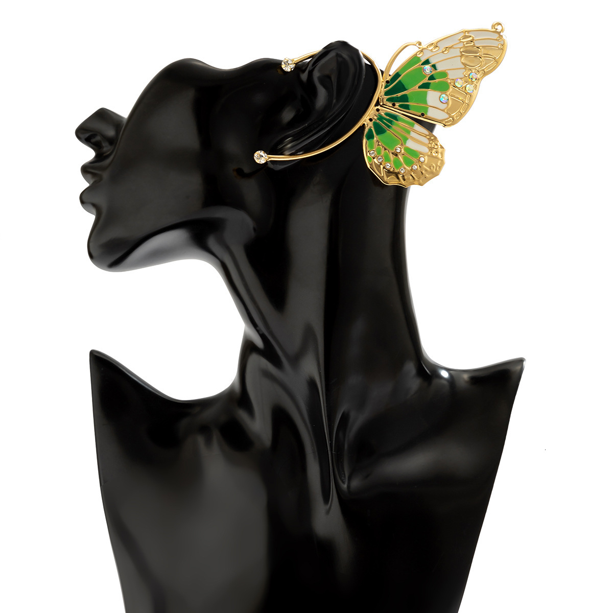 Jewelry Elf Hanger No Hole Butterfly Ear Female Rhie Wings Small Earbone Clip F08.28-5.9 bc199