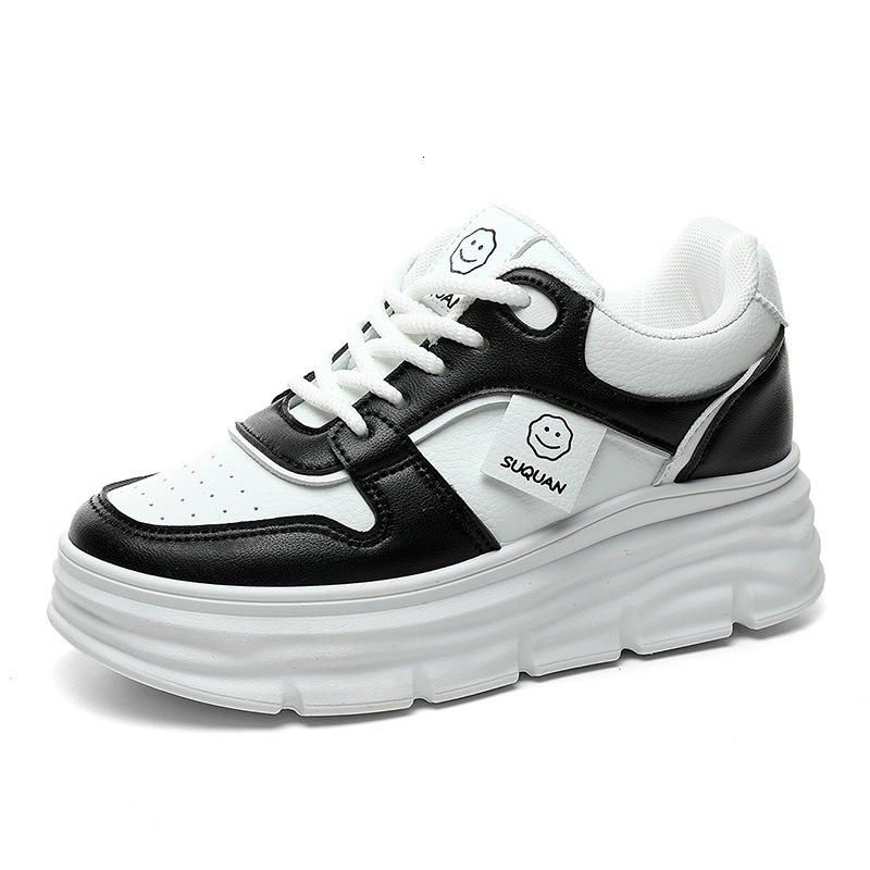 Ddmysports W New Elevated Casual Board Autumn Fashion Breathable Thick Sole Student Korean Edition Versatile Shoes OUTDOOR