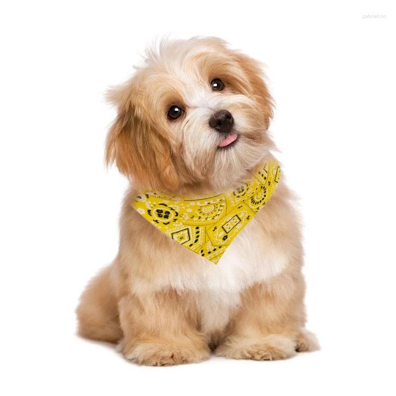 Dog Apparel 1PC Pet Triangle Scarf Collar Drool Towel Bib Cat Small