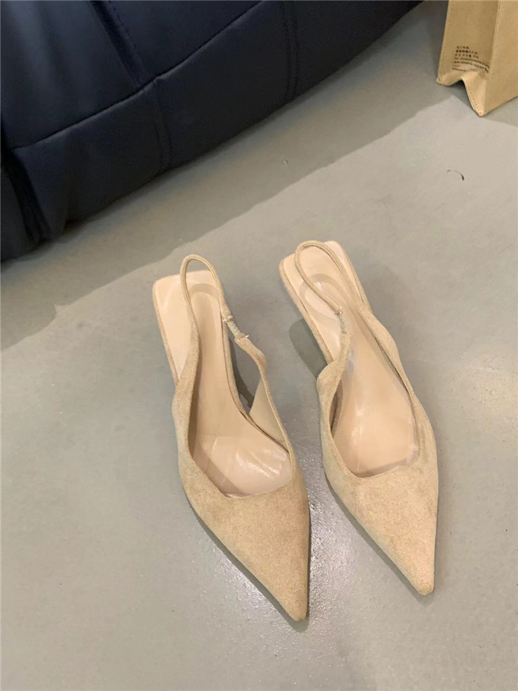 Women Shoes French Style High Heels New Fashion Point Toe Stiletto Free shipping
