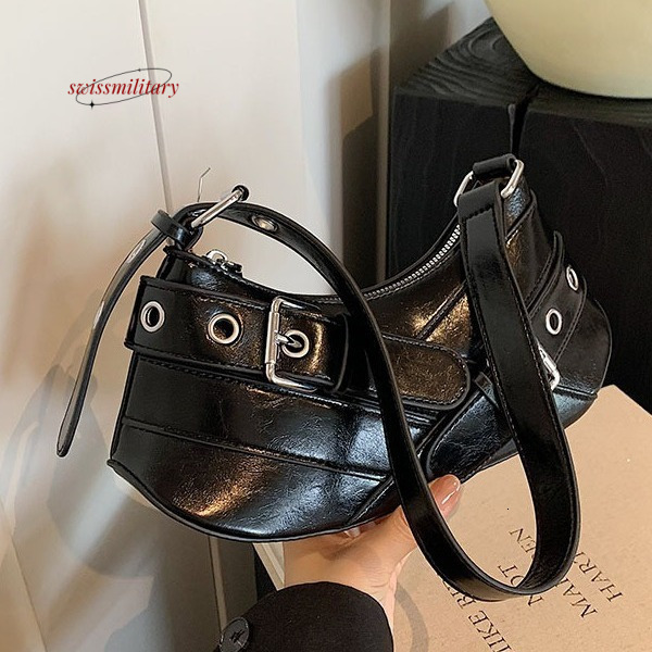 Swissmilitary Premium Japanese Korean niche handbag for women 2024 new fashionable shoulder exquisite and versatile armpit bag #31