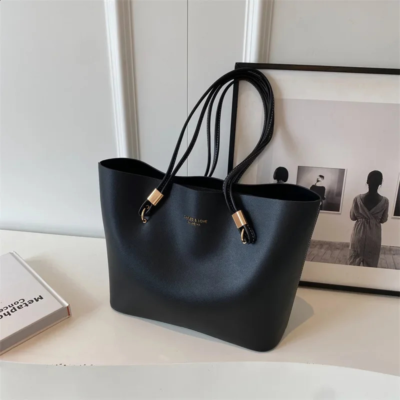 Large Capacity Armpit Bag Womens Trendy Tote Bridal Wedding Shoulder For Work Shopping Daily 240828