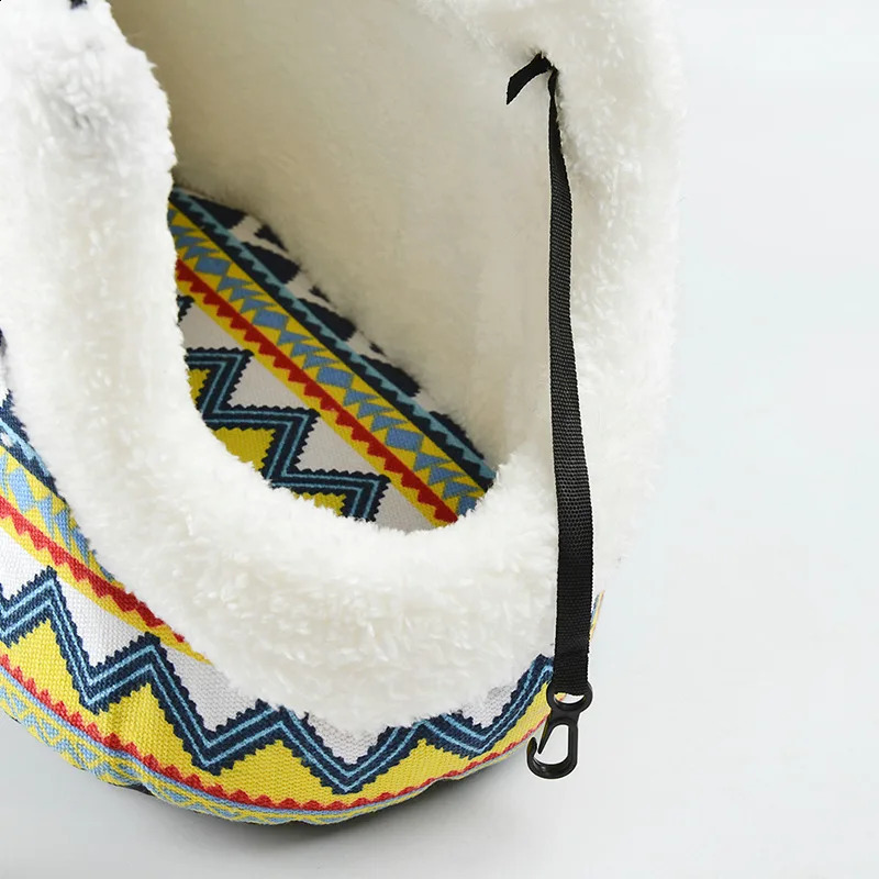 Classic Pet Carrier For Small Dogs Cozy Soft Puppy Cat Dog Bags Backpack Outdoor Travel Pet Sling Bag Chihuahua Pug Pet Supplies 250206