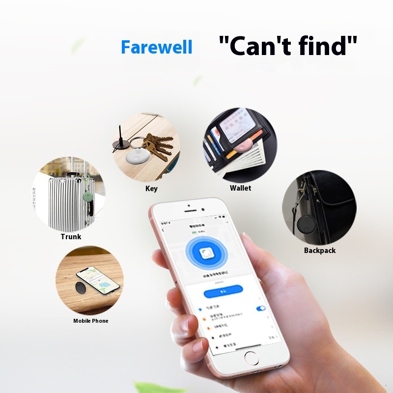 Graffiti key wallet wireless finder intelligent electronic tracker portable positioning Bluetooth anti loss device
