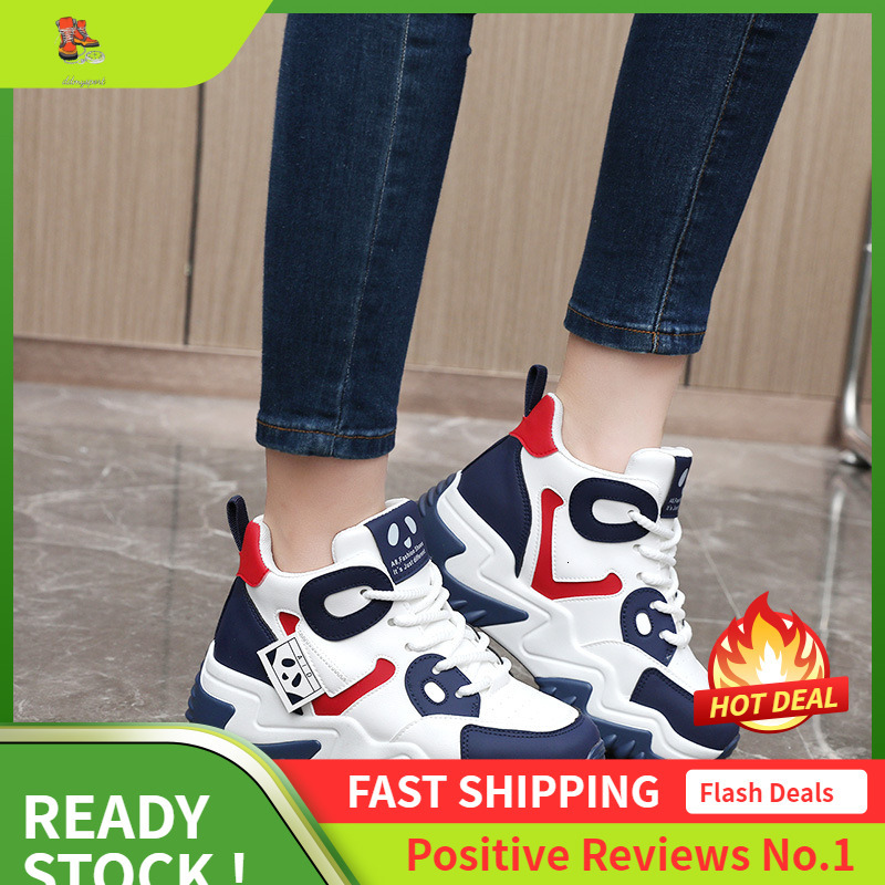 Ddmysports JC Elevated Panda Pattern Dad Korean Edition Sports New Colored Autumn Winter Casual Shoes For Women OUTDOOR