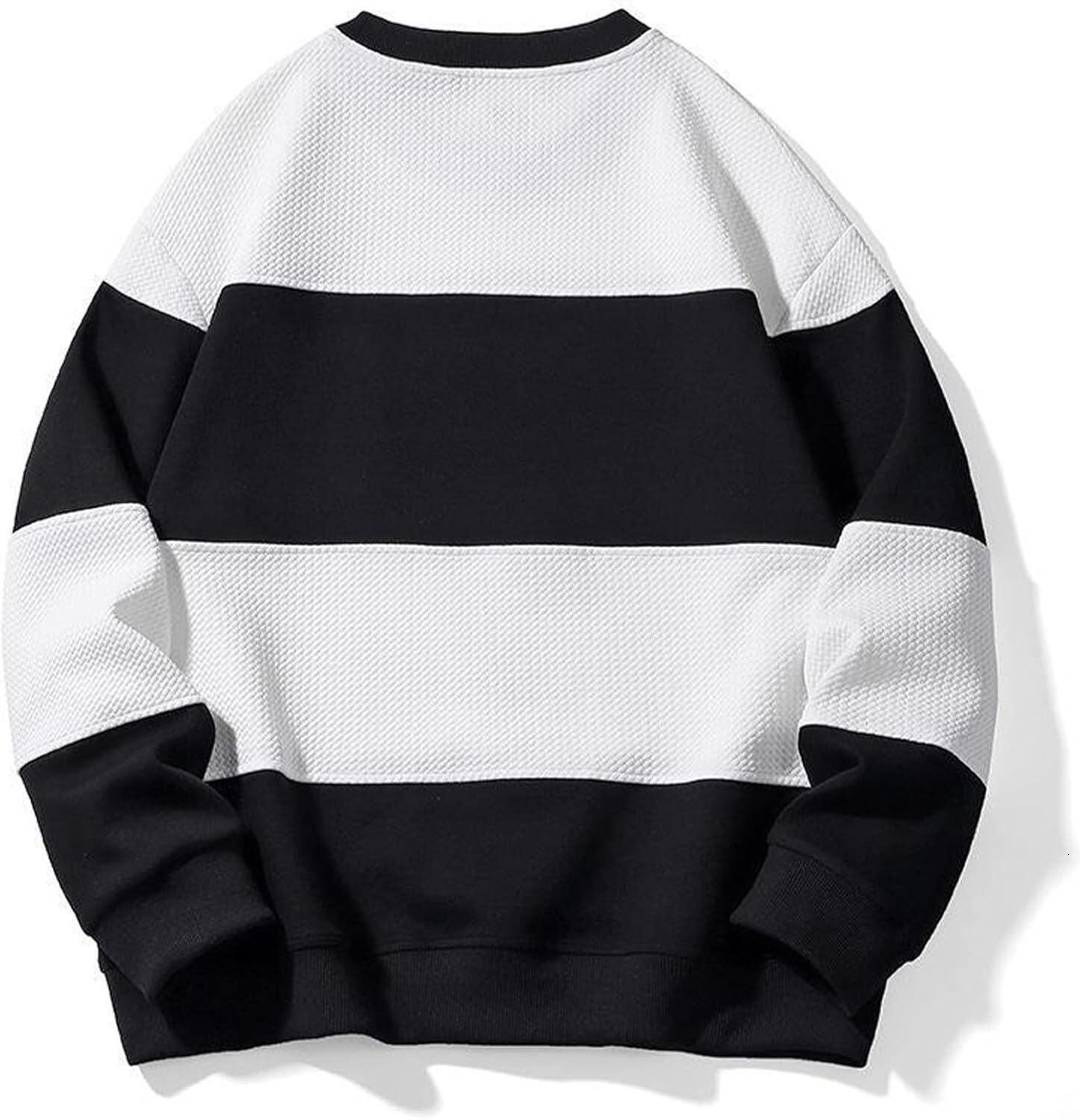 Long Sleeve Shirts for Men T-Shirts for Men Fall Long Sleeve Crew Neck Sweatshirt Casual Personalized Color Matching Sport Streetwear Casual tops clot