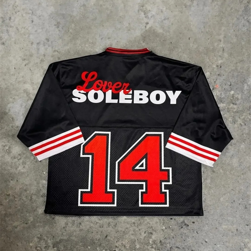 Cotton street uniform letter stitching color V-neck short-sleeved T-shirt women summer fashion casual top 240827