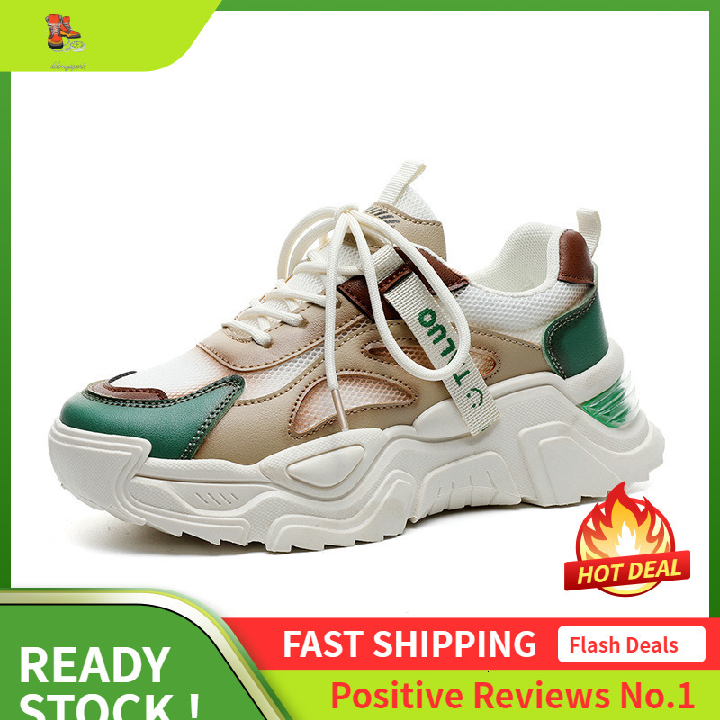Ddmysports K Dad Women S Summer Shoes Breathable Mesh Thick Bottom Casual Sports Ins Trendy OUTDOOR