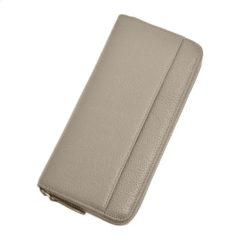 Large Capacity Women Long Wallets Coin Purse Versatile Genuine Leather Clutch Bag RFID Card Holder Wallet Carteras Para Mujer 240828