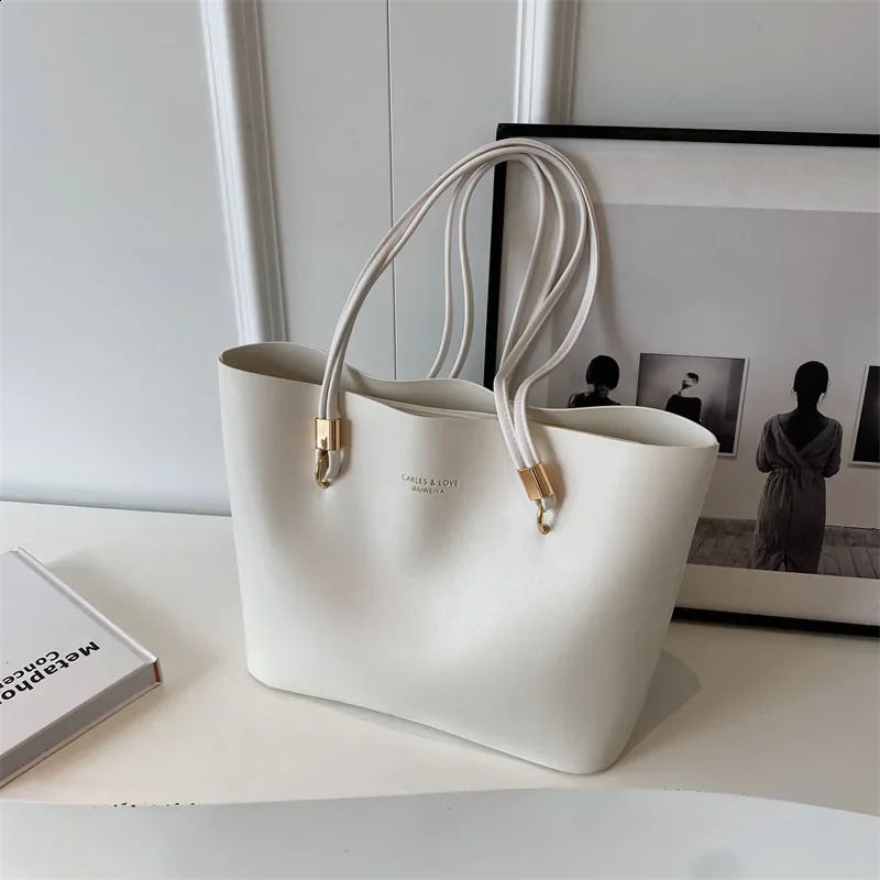 Large Capacity Armpit Bag Womens Trendy Tote Bridal Wedding Shoulder For Work Shopping Daily 240828
