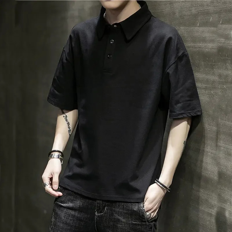 springsummer Tshirt mens cold short sleeved Oneck elastic quick drying breathable sports S3XL 240828