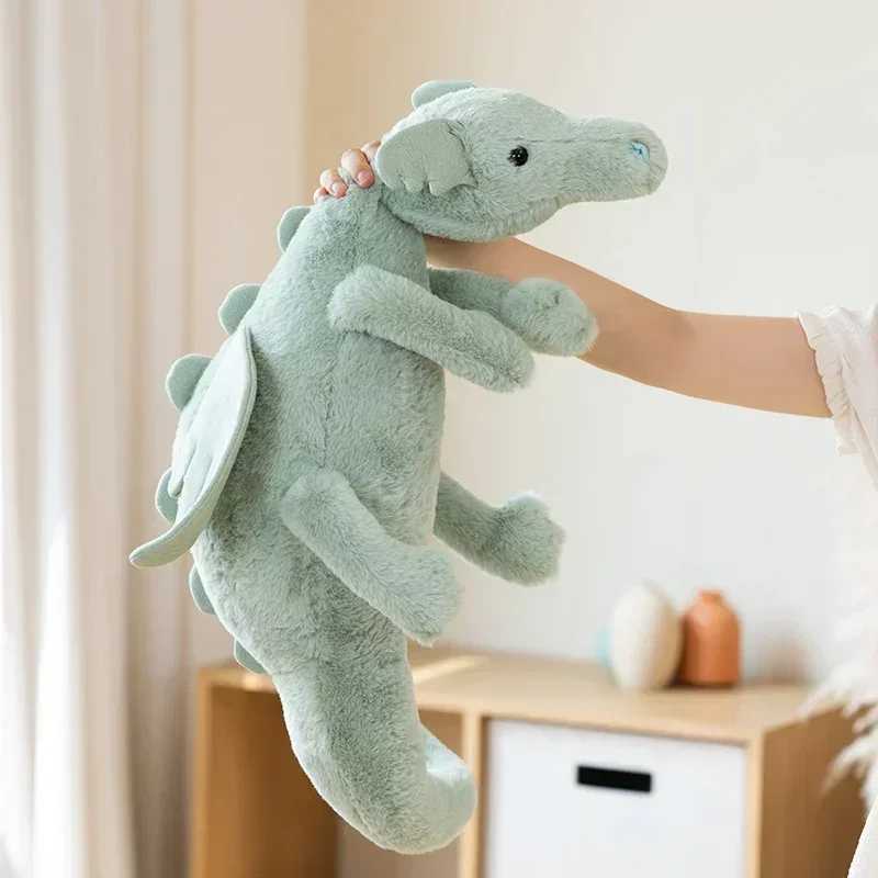 New Dragon Plush Toys Stuffed Dinosaur Flying Wings White Pink Green Blue Dragons PLushies Dolls Birthday Gift for BoyXJ250218