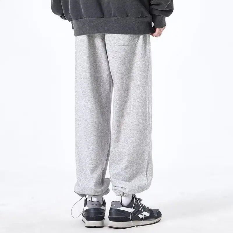 Straight leg pants mens summer mens pants loose casual pants sports pants spring summer sports pants 240828