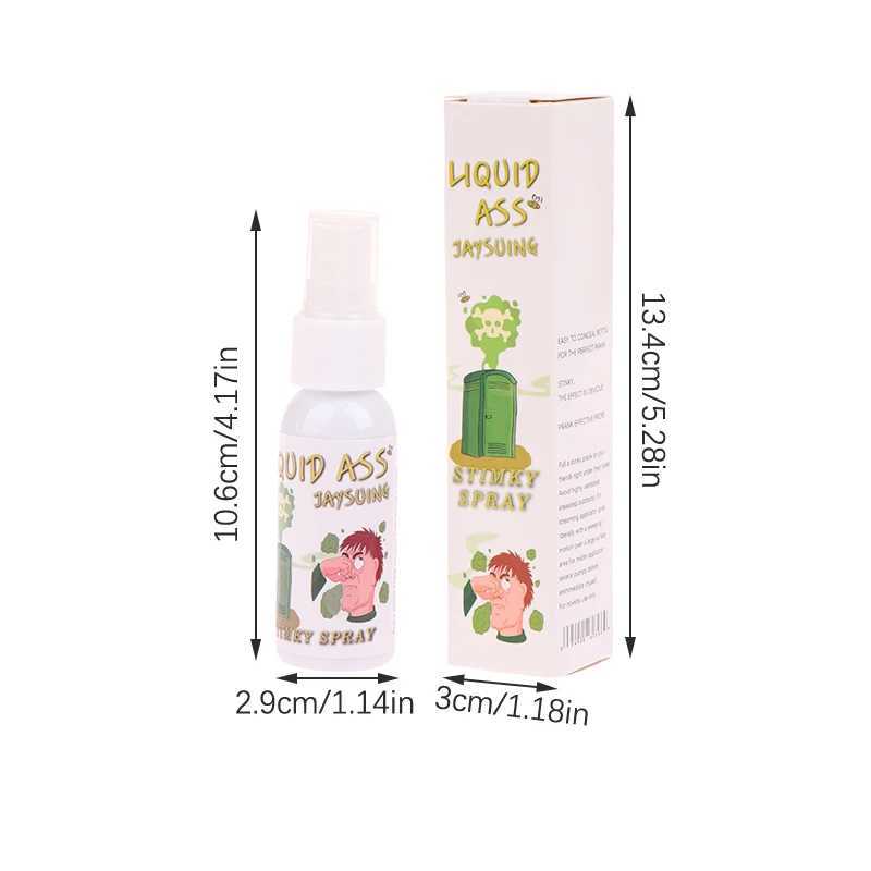 30ml Liquid Fart Gag Prank Toy Prank Poop Stuff Non Toxic Smells Stink Spray For Adults Or Kids april fools day toy Y240827
