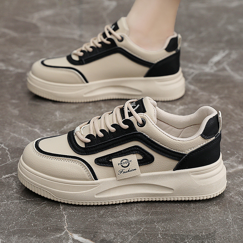 Ddmysports P New Casual Board Women S Thick Sole Increase Wear Resistance Student Breathable Trend Little White Shoes Korean Edition OUTDOOR