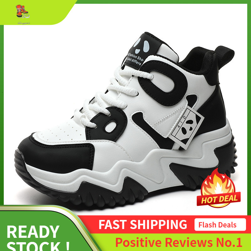 Ddmysports JC Elevated Panda Pattern Dad Korean Edition Sports New Colored Autumn Winter Casual Shoes For Women OUTDOOR