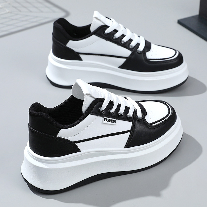 Ddmysports S New Little White Women S Versatile Casual Spring Summer Trend Student Shoes Increase Fashion Simplicity OUTDOOR