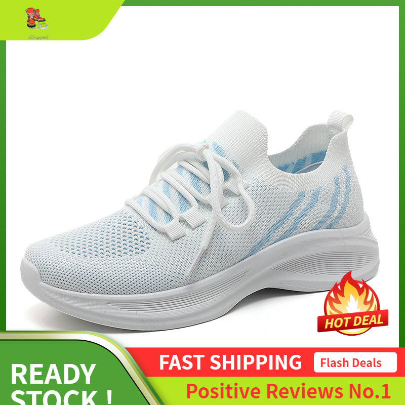 Ddmysports BR New Spring Summer Breathable Mesh Sports Casual Women S Shoes Thick Sole Increase Versatility OUTDOOR