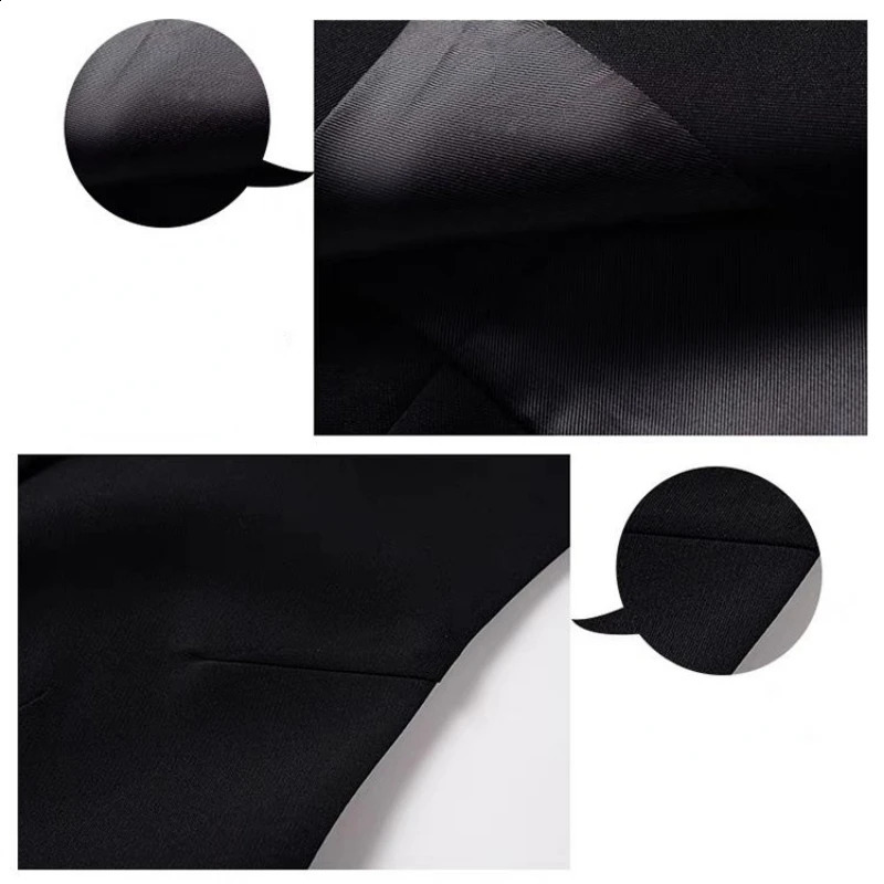 Strapless backless vest womens vest clothing trend top n sleeveless vest black fashion vest 240828