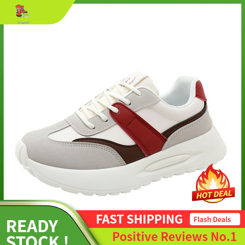 Ddmysports Y Little White Trendy Summer And Autumn Versatile Women S Breathable Student Casual Sports Eight Increasing Shoes OUTDOOR