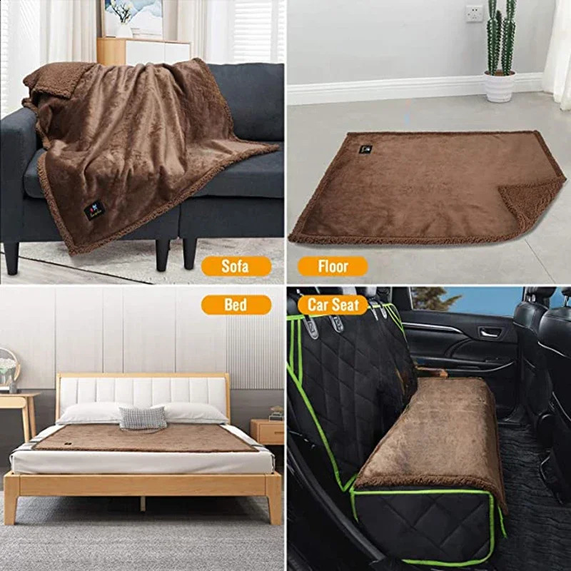 Summer Air Conditioning Blanket Couple Romantic Blankets Warm Cozy Shaggy Blanket-thickened King Size 100% Waterproof 240827