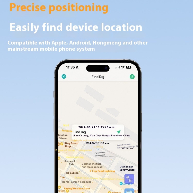 IOS car locator AirTag magnetic GPS tracker Mini motorcycle bike no charging