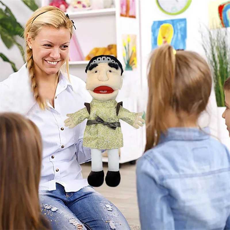 Jeffy Puppet Doll Hand Muppet Cody Junior Joseph Chef Police Prince Dad Mom Penelope Soft Doll Toy Talk Show Party Prop Kid GiftXJ