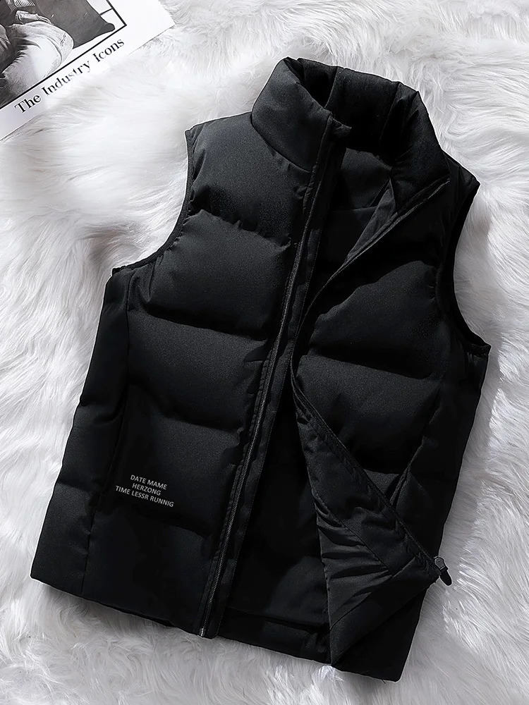 Winter 80% duck down pad warm vest mens waterproof sleeveless jacket ultrathin suitable for casual inflatable Gilet Plus size 8xl 7xl 240827
